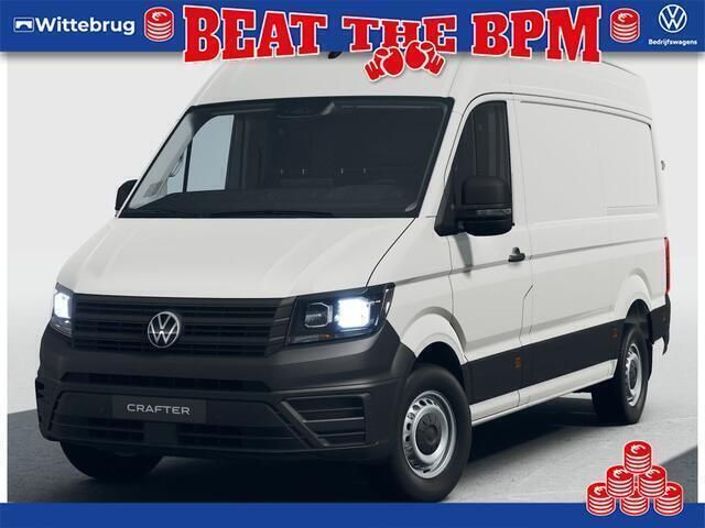 Wit Nieuw 2024 VW Crafter Comfortline Van | € 43.575 (Eerlijke prijs) - Afbeelding 1/4