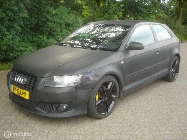 Zwart Gebruikt 2005 Audi A3 S-Line Hatchback | € 1.250 (Super prijs) - Afbeelding 1/4