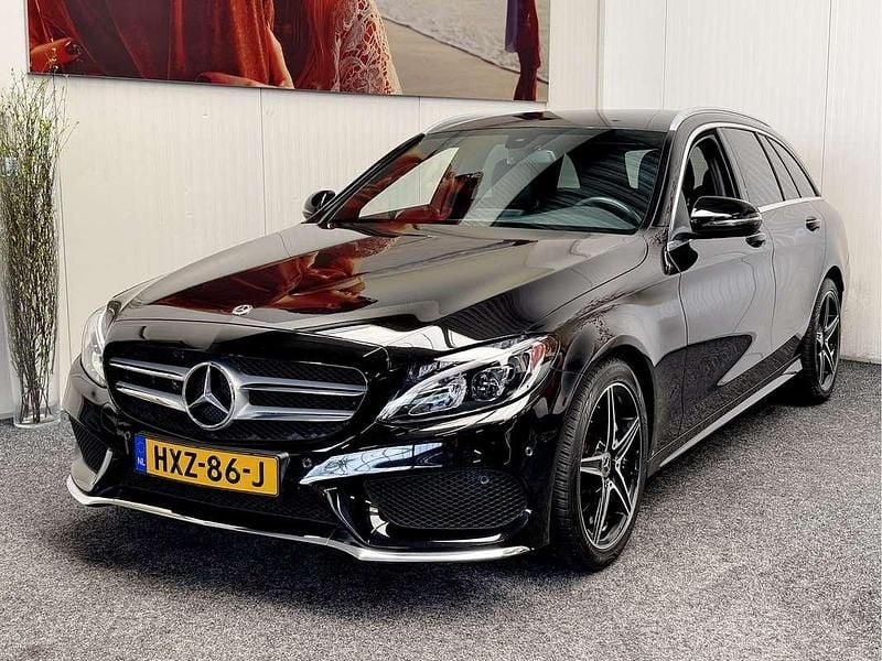 Occasion Mercedes C160 Business 129 PK (94 kW) 2018 Zwart Coupé