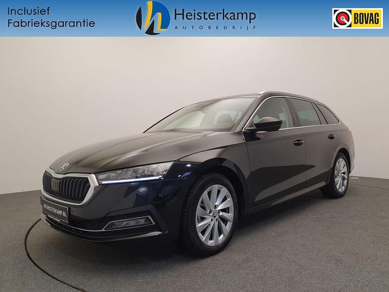 Zwart, metallic lak Gebruikt 2024 Skoda Octavia Business Line Stationwagen | € 34.950 - Afbeelding 1/4
