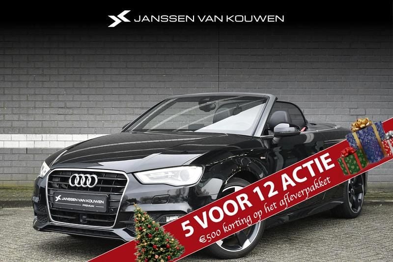 Zwart Gebruikt 2015 Audi A3 Cabriolet Ambition Cabriolet | € 18.795 (Eerlijke prijs) - Afbeelding 1/3