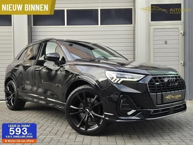 Zwart Gebruikt 2019 Audi Q3 S-Line SUV | € 36.995 (Eerlijke prijs) - Afbeelding 1/4
