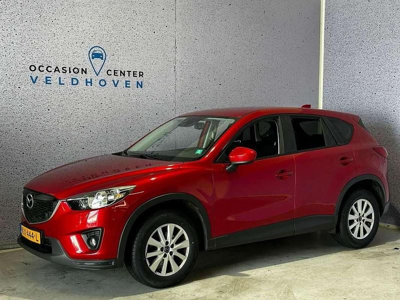 Rood Gebruikt 2013 Mazda CX-5 SUV | € 11.450 (Eerlijke prijs) - Afbeelding 1/4