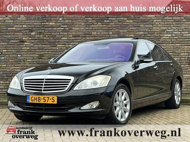 Zwart Occasion 2006 Mercedes S500 Sedan | € 14.950 (Super prijs) - Afbeelding 1/4