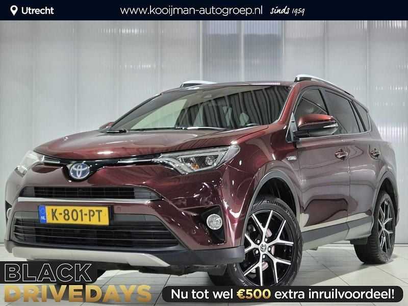 Rood Gebruikt 2017 Toyota RAV4 Hybrid Style SUV | € 23.249 (Eerlijke prijs) - Afbeelding 1/4