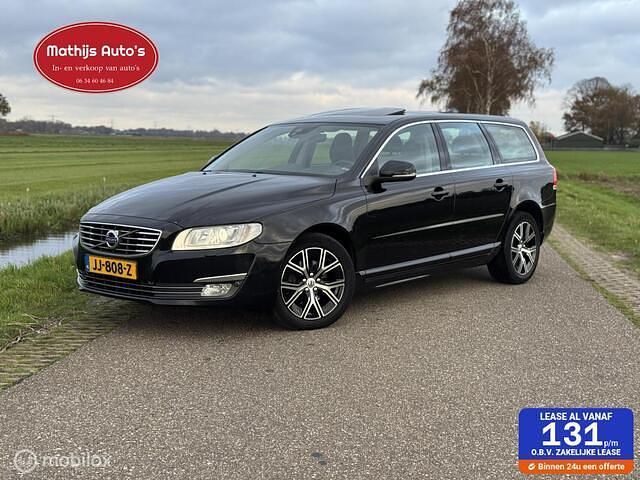 Zwart Gebruikt 2016 Volvo V70 Stationwagen | € 7.950 (Eerlijke prijs) - Afbeelding 1/4