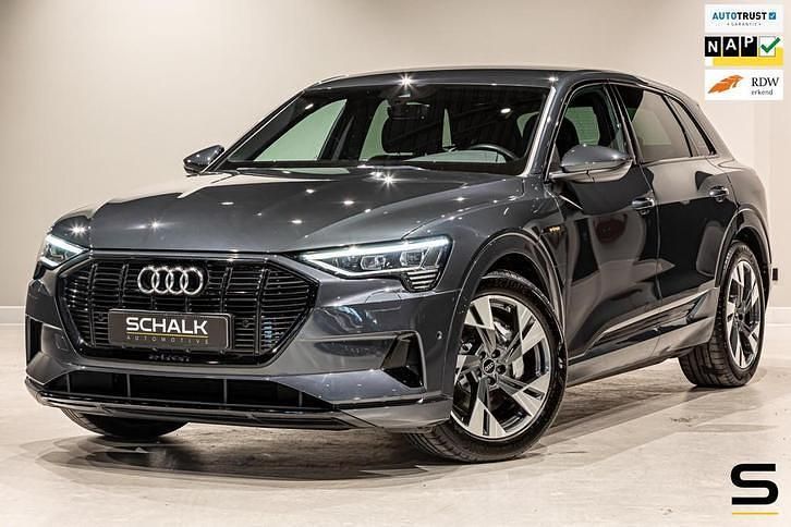 Grijs Gebruikt 2019 Audi e-tron Advanced Plus SUV | € 24.950 (Super prijs) - Afbeelding 1/4