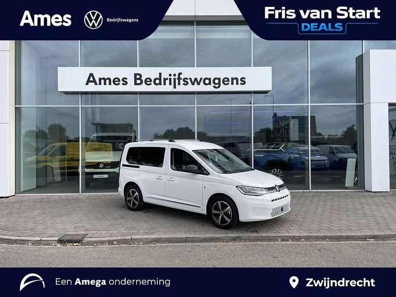 Wit Nieuw 2025 VW Caddy Style MPV | € 44.171 (Super prijs) - Afbeelding 1/4