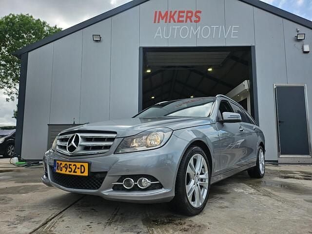 Grijs Occasion 2012 Mercedes C200 Stationwagen | € 6.999 (Super prijs) - Afbeelding 1/4
