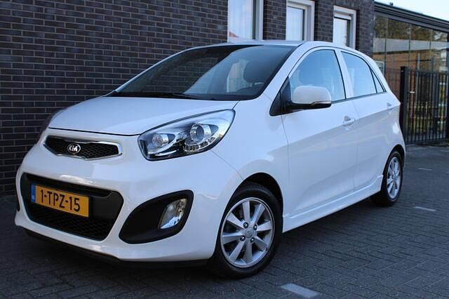 Wit Occasion 2014 Kia Picanto Hatchback | € 7.450 (Eerlijke prijs) - Afbeelding 1/4