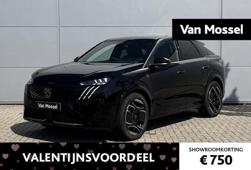 Zwart Occasion 2024 Peugeot e-3008 Avantage SUV | € 37.440 (Eerlijke prijs) - Afbeelding 1/4