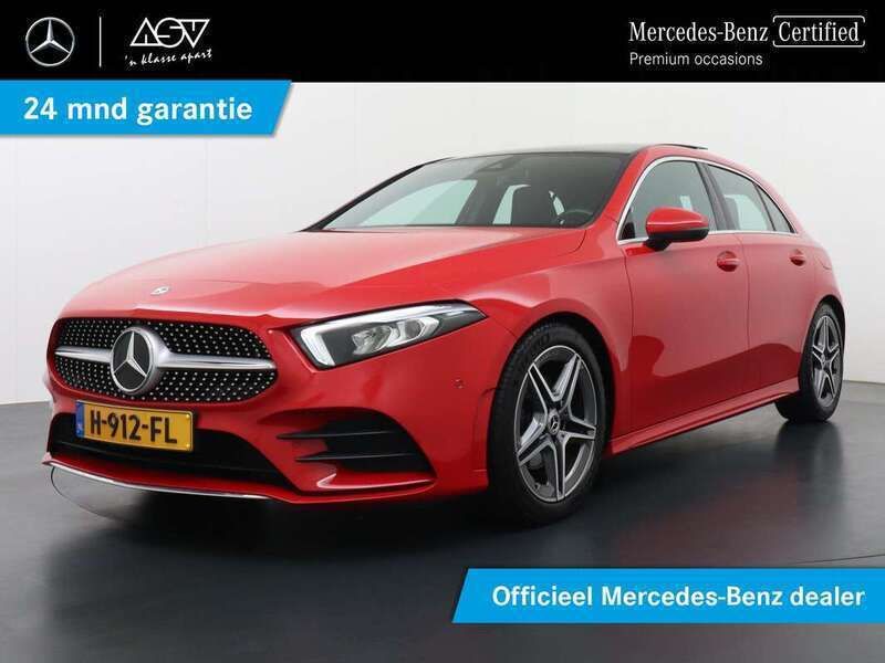 Rood Gebruikt 2019 Mercedes A200 Business Hatchback | € 22.880 (Eerlijke prijs) - Afbeelding 1/4