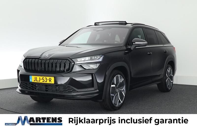 Zwart Nieuw 2025 Skoda Kodiaq Business Line SUV | € 53.949 (Eerlijke prijs) - Afbeelding 1/4