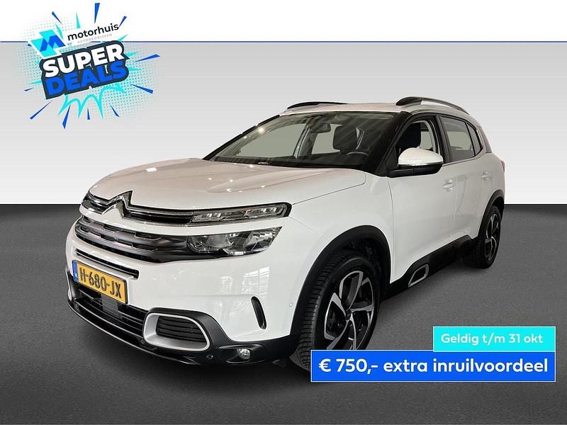 Wit Gebruikt 2020 Citroën C5 Aircross Business Class SUV | € 14.445 (Goede deal) - Afbeelding 1/4