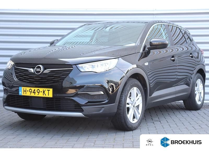Zwart Gebruikt 2020 Opel Grandland X Innovation SUV | € 17.900 (Eerlijke prijs) - Afbeelding 1/4