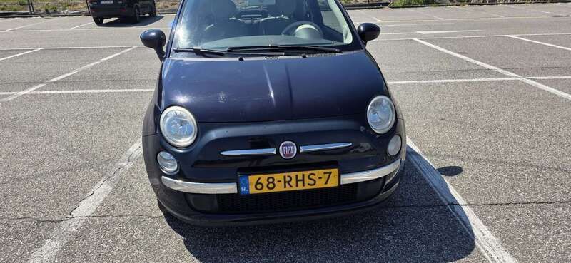 Blauw Gebruikt 2011 Fiat 500 Lounge Hatchback | € 5.200 (Eerlijke prijs) - Afbeelding 1/4