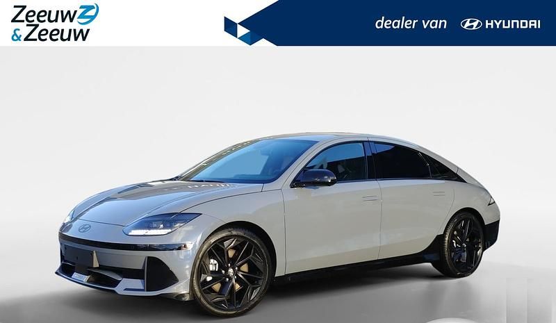Blauw Occasion 2025 Hyundai Ioniq 6 Sedan | € 42.500 (Eerlijke prijs) - Afbeelding 1/4