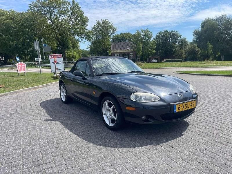 Blauw Gebruikt 2006 Mazda MX5 Dynamic Cabriolet | € 7.000 - Afbeelding 1/4