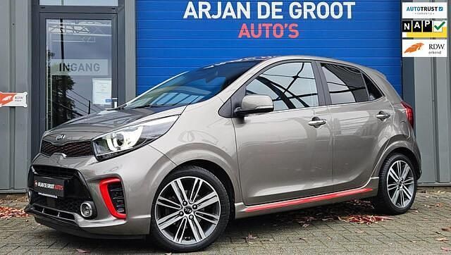 Grijs Occasion 2017 Kia Picanto GT-Line Hatchback | € 14.950 (Eerlijke prijs) - Afbeelding 1/4