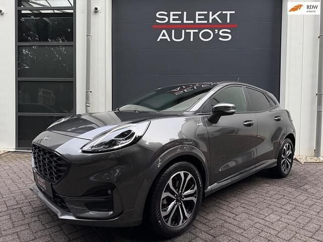 Grijs Gebruikt 2023 Ford Puma ST-Line SUV | € 18.950 (Super prijs) - Afbeelding 1/4