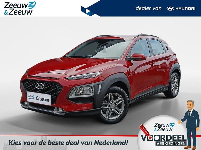 Pulse red metallic (y2r) Gebruikt 2019 Hyundai Kona Comfort SUV | € 14.940 (Super prijs) - Afbeelding 1/4