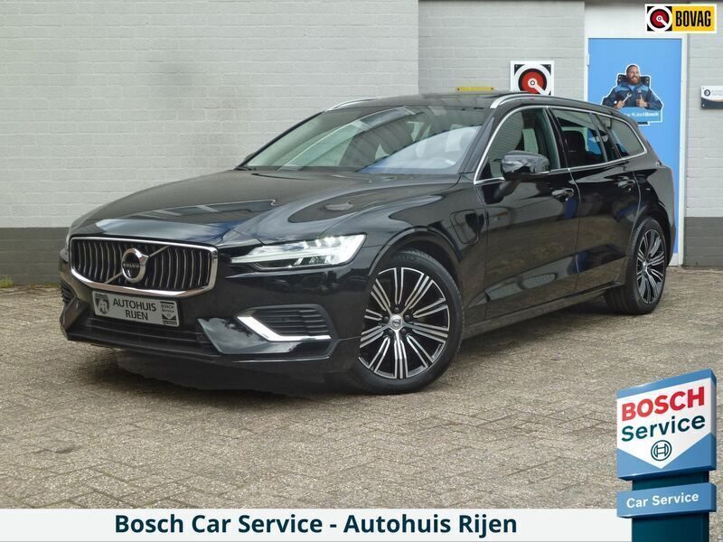 Zwart Gebruikt 2022 Volvo V60 Inscription Stationwagen | € 38.845 (Goede deal) - Afbeelding 1/4