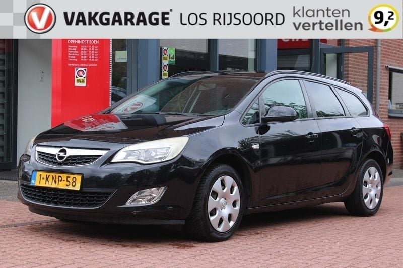 Zwart, metallic lak Gebruikt 2011 Opel Astra Sport Stationwagen | € 3.990 (Super prijs) - Afbeelding 1/4