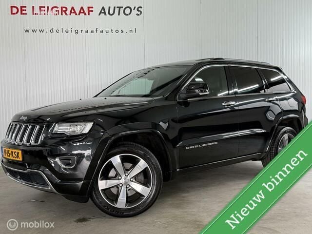 Zwart Gebruikt 2014 Jeep Grand Cherokee Overland SUV | € 23.900 - Afbeelding 1/4