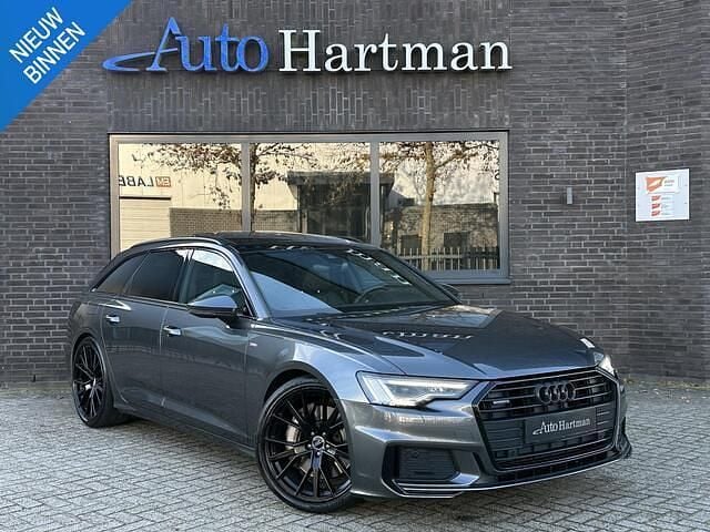 Grijs Gebruikt 2019 Audi A6 S-line plus Stationwagen | € 41.900 (Super prijs) - Afbeelding 1/4