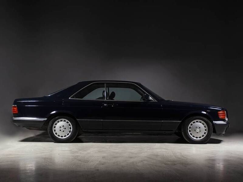 Blauw Gebruikt 1984 Mercedes 500 Coupé | € 19.900 - Afbeelding 1/4