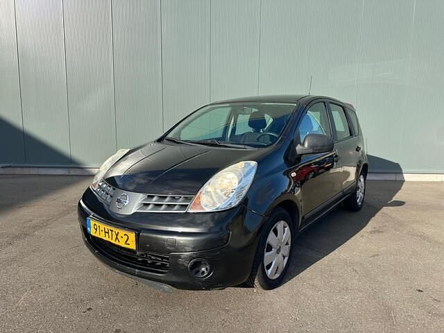 Zwart Gebruikt 2009 Nissan Note Visia MPV | € 1.249 - Afbeelding 1/4