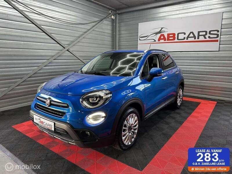 Blauw Gebruikt 2019 Fiat 500X Cross SUV | € 18.750 (Goede deal) - Afbeelding 1/4
