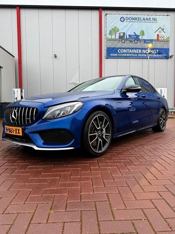 Blauw Occasion 2016 Mercedes C43 AMG AMG Sedan | € 27.000 (Eerlijke prijs) - Afbeelding 1/4