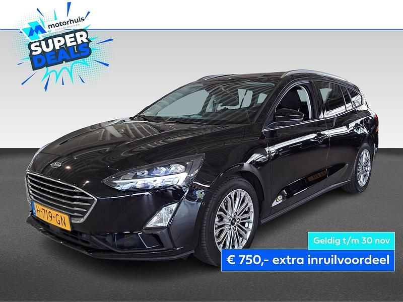 Zwart Gebruikt 2020 Ford Focus Business Edition Stationwagen | € 18.930 (Goede deal) - Afbeelding 1/4