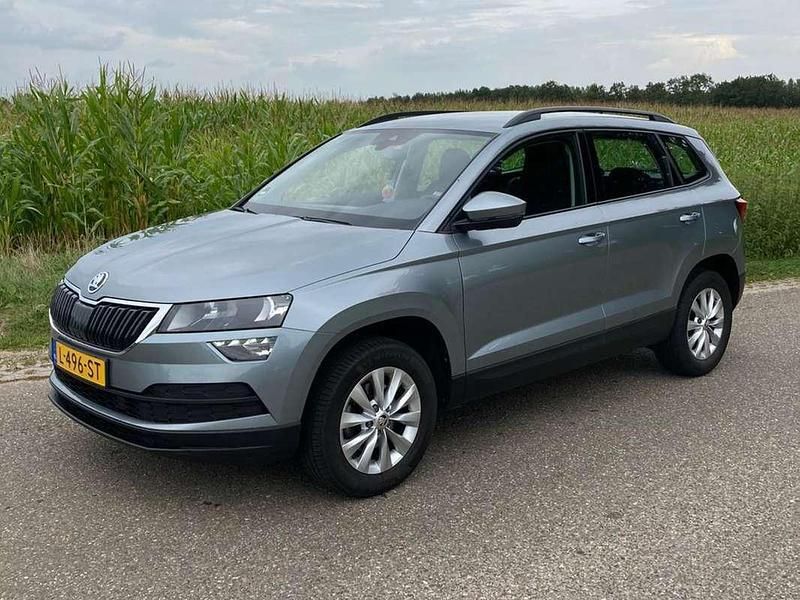 Grijs Gebruikt 2021 Skoda Karoq Business Line SUV | € 14.460 (Super prijs) - Afbeelding 1/4