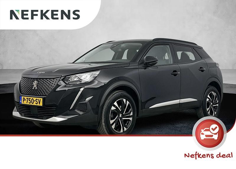 Zwart Occasion 2022 Peugeot 2008 Allure SUV | € 18.925 (Eerlijke prijs) - Afbeelding 1/4