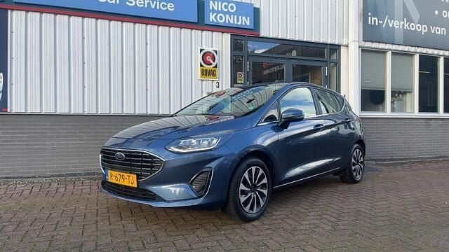 Occasion Ford Fiesta Titanium 124 PK (91 kW) 2022 Blauw Hatchback