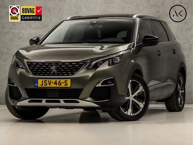 Groen Occasion 2017 Peugeot 5008 GT-line SUV | € 24.445 (Eerlijke prijs) - Afbeelding 1/4