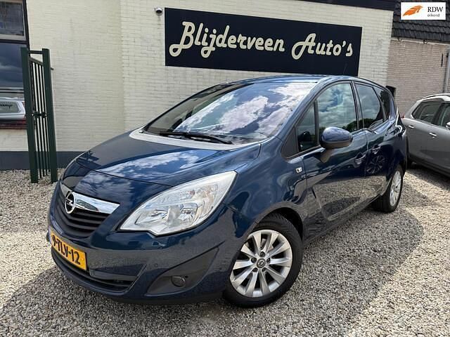 Blauw Gebruikt 2013 Opel Meriva Cosmo MPV | € 6.450 (Eerlijke prijs) - Afbeelding 1/4