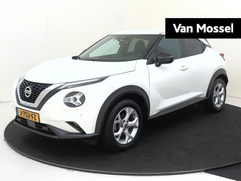 Wit Gebruikt 2020 Nissan Juke N-Connecta SUV | € 17.440 (Eerlijke prijs) - Afbeelding 1/4