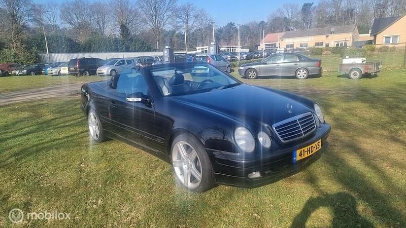 Occasion Mercedes CLK200 Avantgarde 2001 Zwart Cabriolet