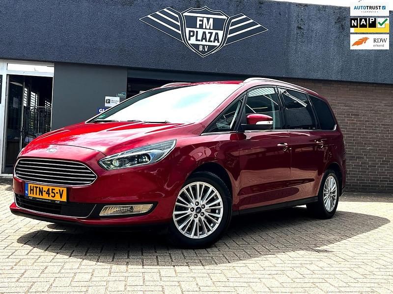 Rood Gebruikt 2018 Ford Galaxy Titanium MPV | € 19.940 (Super prijs) - Afbeelding 1/4