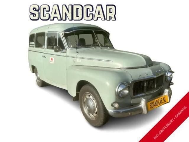 Blauw Gebruikt 1964 Volvo Duett Stationwagen | € 12.499 - Afbeelding 1/4