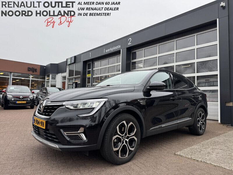 Ivoorzwart gxa Gebruikt 2022 Renault Arkana Intens SUV | € 25.390 (Eerlijke prijs) - Afbeelding 1/4