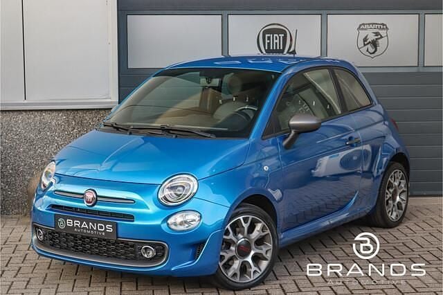 Blauw Gebruikt 2018 Fiat 500S Hatchback | € 9.950 (Eerlijke prijs) - Afbeelding 1/4