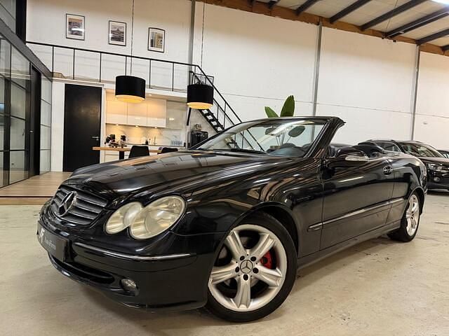 Occasion Mercedes CLK200 Elegance 163 PK (119 kW) 2004 Zwart Cabriolet