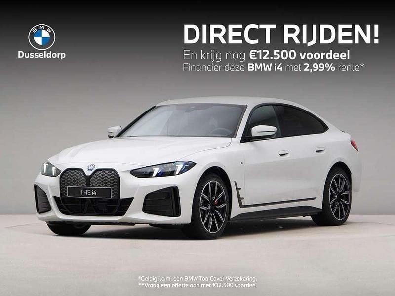 Wit Gebruikt 2024 BMW i4 Comfort Edition Sedan | € 74.674 (Eerlijke prijs) - Afbeelding 1/4