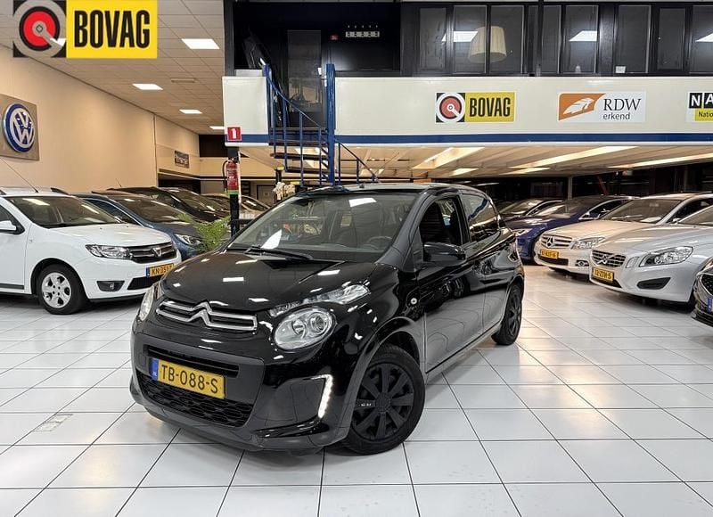 Zwart Gebruikt 2018 Citroën C1 Feel Hatchback | € 7.650 (Eerlijke prijs) - Afbeelding 1/4
