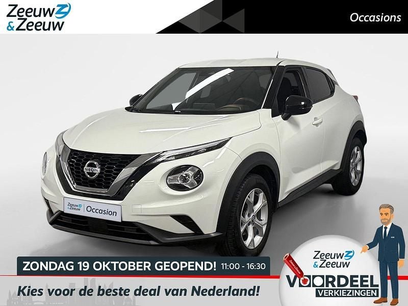 Wit Gebruikt 2020 Nissan Juke Acenta SUV | € 13.935 (Goede deal) - Afbeelding 1/4