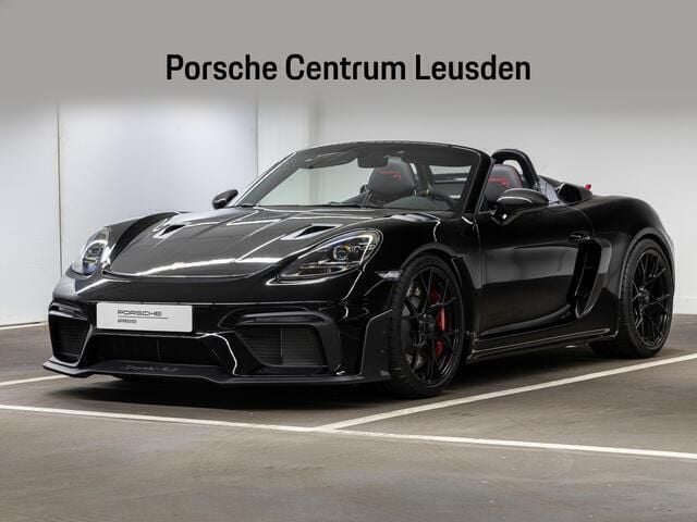 Zwart Nieuw 2024 Porsche 718 Spyder Cabriolet | € 276.900 - Afbeelding 1/4